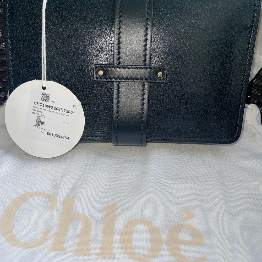 Brand New With Tags Aby Chain Medium Black Bag! - Picture 2 of 5